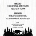 Wild Vanilla Room Spray by Wild Bear Market