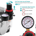 Airbrush Compressor Kit with 6ft Air Hose and Airbrush Holder by DailySale