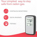 Airthings Corentium Home Radon Detector 223 Portable by DailySale
