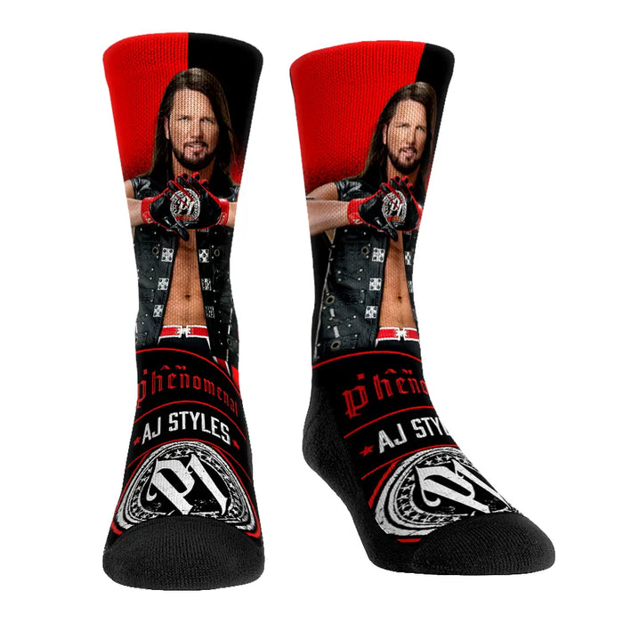AJ Styles - Stare Down by Rock 'Em Socks
