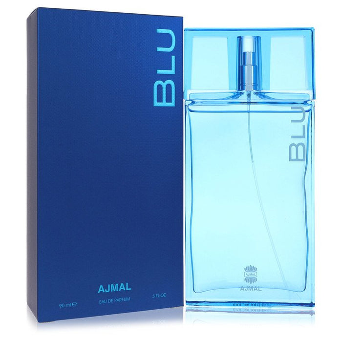 Ajmal Blu by Ajmal Eau De Parfum Spray 3 oz for Men by Avera Group
