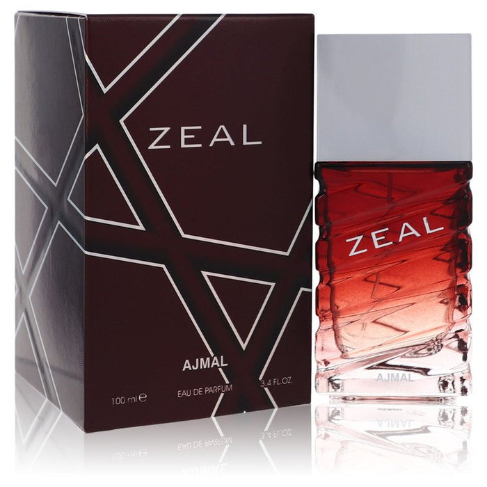 Ajmal Zeal by Ajmal Eau De Parfum Spray 3.4 oz for Men by Avera Group