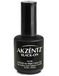 Akzentz Black-On No-Cleanse Top Color for Chrome by The Nail Hub