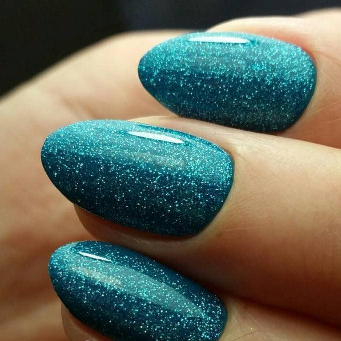Akzentz Gel Play - Glitter Blue by The Nail Hub