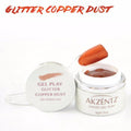 Akzentz Gel Play - Glitter Copper Dust by The Nail Hub