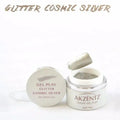 Akzentz Gel Play - Glitter Cosmic Silver by The Nail Hub