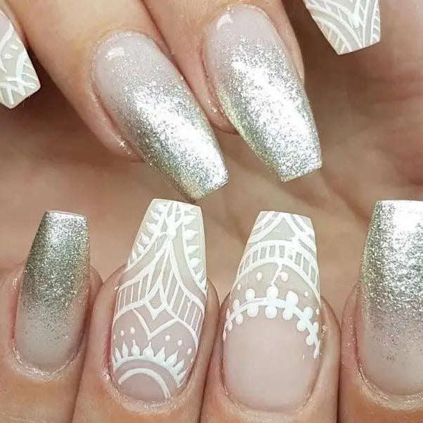 Akzentz Gel Play - Glitter Cosmic Silver by The Nail Hub