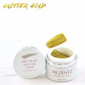 Akzentz Gel Play - Glitter Gold by The Nail Hub