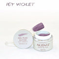 Akzentz Gel Play - Glitter Icy Violet by The Nail Hub