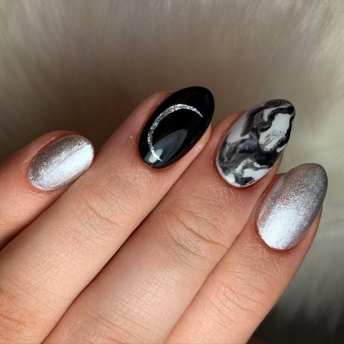 Akzentz Gel Play - Glitter Platinum Quartz by The Nail Hub