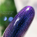 Akzentz Gel Play - Glitter Shifter Orca Blue by The Nail Hub