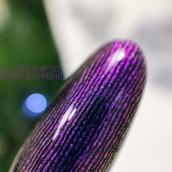 Akzentz Gel Play - Glitter Shifter Purple Siren by The Nail Hub
