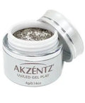 Akzentz Gel Play - Glitz Pewter Quartz by The Nail Hub