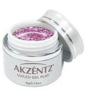 Akzentz Gel Play - Glitz Purple Garnet by The Nail Hub