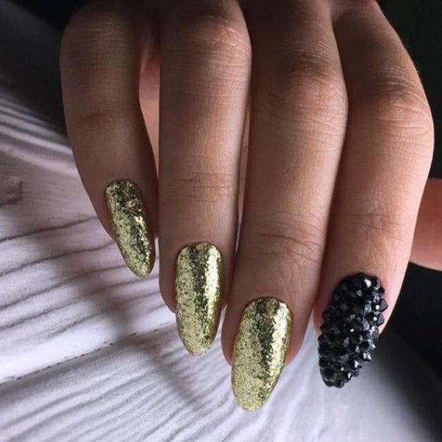 Akzentz Gel Play - Glitz Yellow Citrine by The Nail Hub