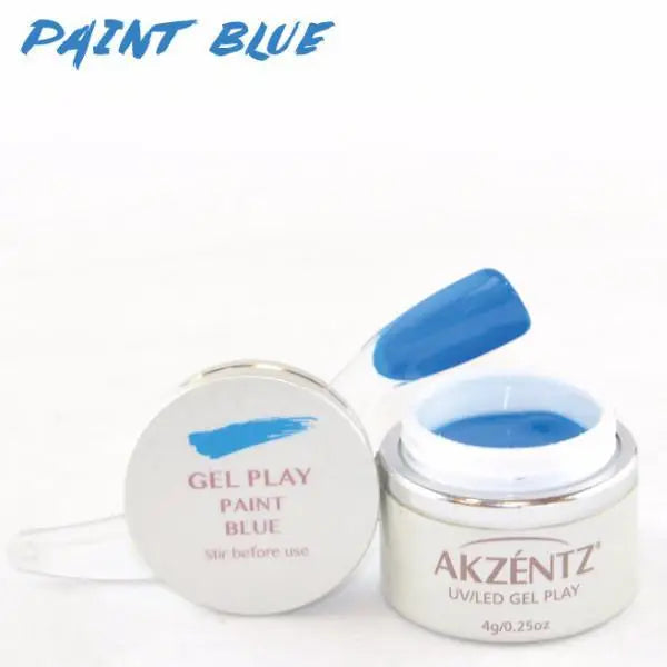 Akzentz Gel Play - Paint Blue by The Nail Hub