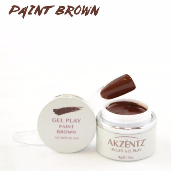 Akzentz Gel Play - Paint Brown by The Nail Hub