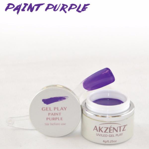 Akzentz Gel Play - Paint Purple by The Nail Hub