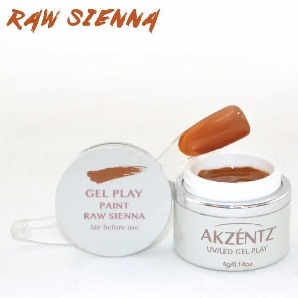 Akzentz Gel Play - Paint Raw Sienna by The Nail Hub