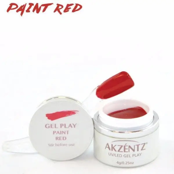 Akzentz Gel Play - Paint Red by The Nail Hub