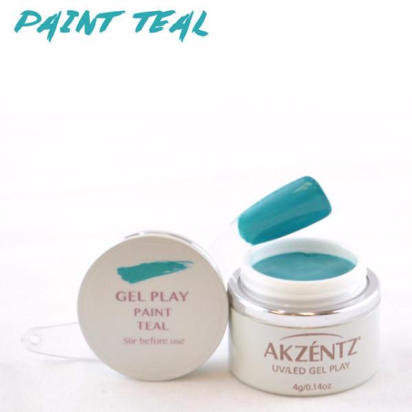 Akzentz Gel Play - Paint Teal by The Nail Hub