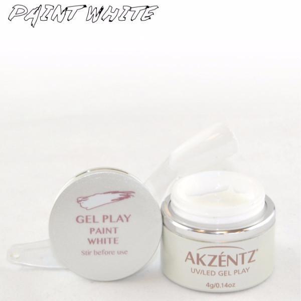 Akzentz Gel Play - Paint White by The Nail Hub