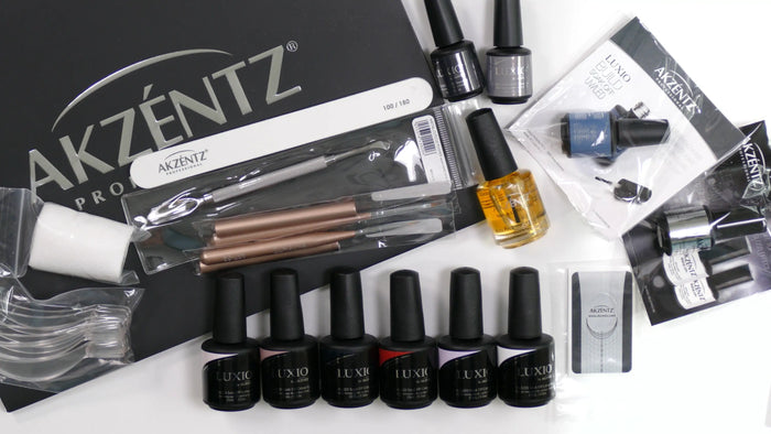 Akzentz Luxio Certification Class Kit FOR ACTIVE COURSE STUDENTS ONLY by The Nail Hub