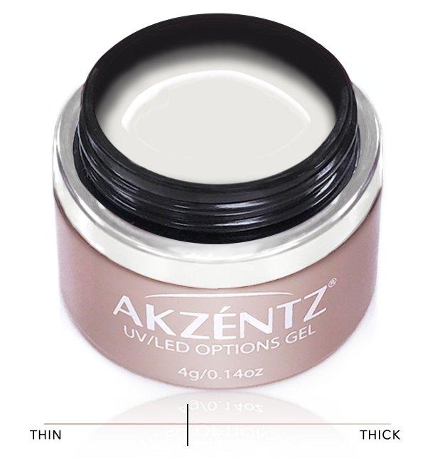 Akzentz Options Soak-Off Gel - Sculpturing White by The Nail Hub