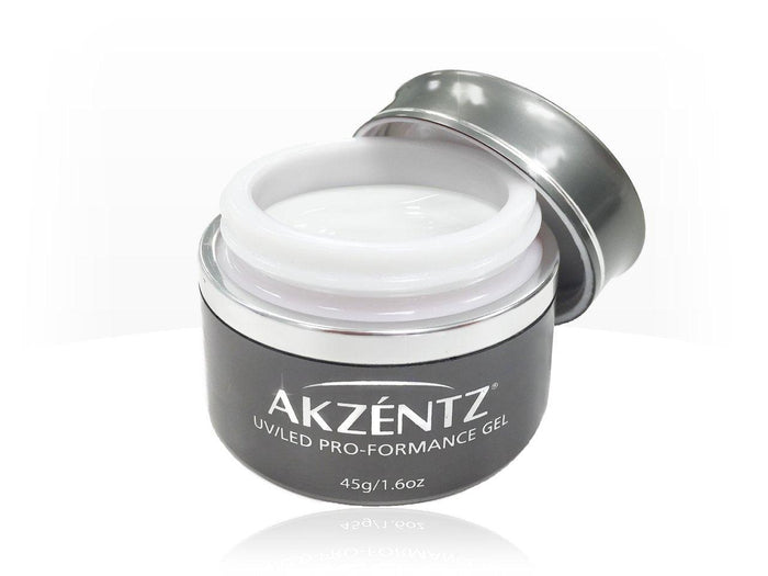 Akzentz Pro-Formance Hard Gel - Control Ultra White by The Nail Hub