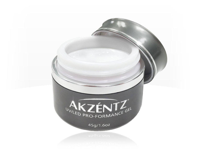 Akzentz Pro-Formance Hard Gel - Formation White by The Nail Hub
