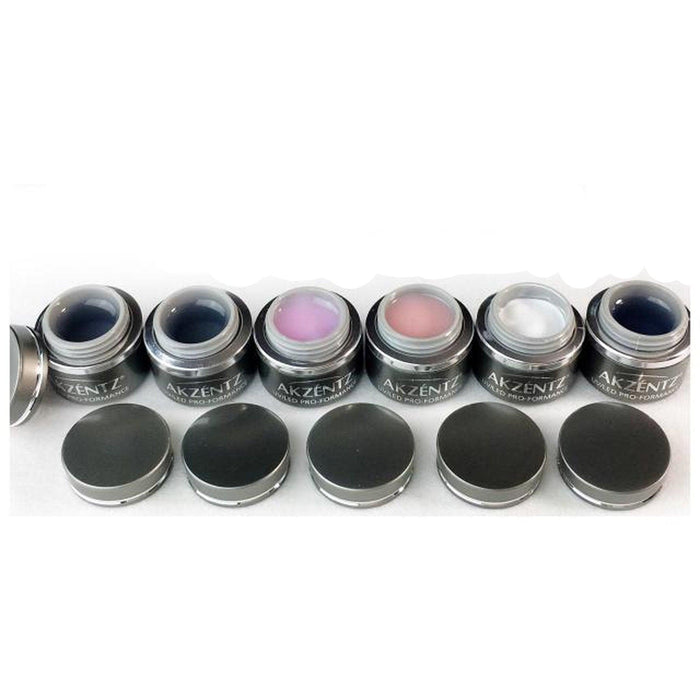 Akzentz Pro-Formance Hard Gel Try-Me Sample Kit by The Nail Hub