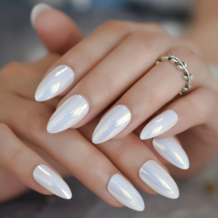 Akzentz White-On No-Cleanse Top Color for Chrome by The Nail Hub