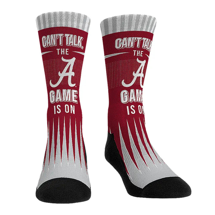 Alabama Crimson Tide - Can't Talk by Rock 'Em Socks