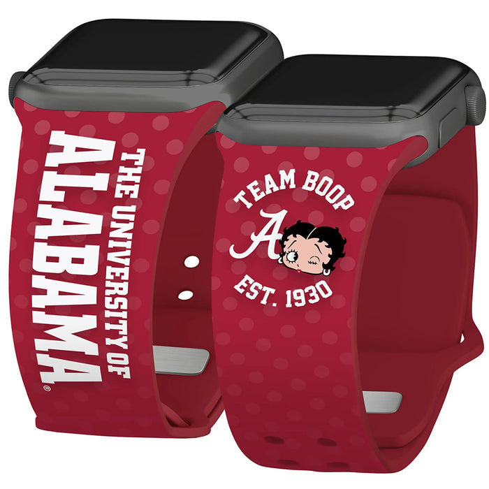Alabama Crimson Tide X Betty Boop HD Apple Watch Band by Affinity Bands