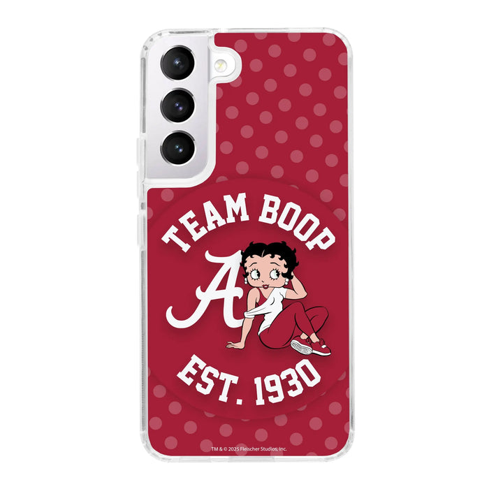Alabama Crimson Tide X Betty Boop HD Samsung Galaxy S24 Phone Case by Affinity Bands