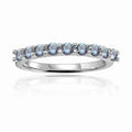 Alexandrite Eternity Ring by Fine Color Jewels
