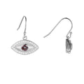 Alexandrite Evil Eye Earrings by Fine Color Jewels