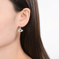 Alexandrite Evil Eye Earrings by Fine Color Jewels