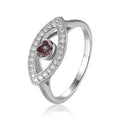 Alexandrite Evil Eye Ring by Fine Color Jewels