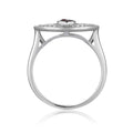 Alexandrite Evil Eye Ring by Fine Color Jewels