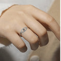 Alexandrite Evil Eye Ring by Fine Color Jewels