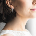 Alexandrite Heart Earrings by Fine Color Jewels