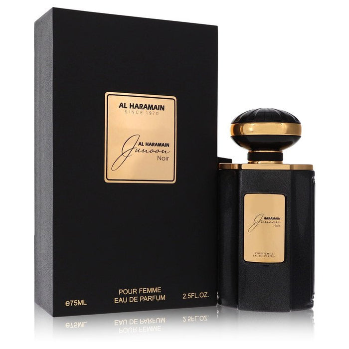 Al Haramain Junoon Noir by Al Haramain Eau De Parfum Spray 2.5 oz for Women by Avera Group