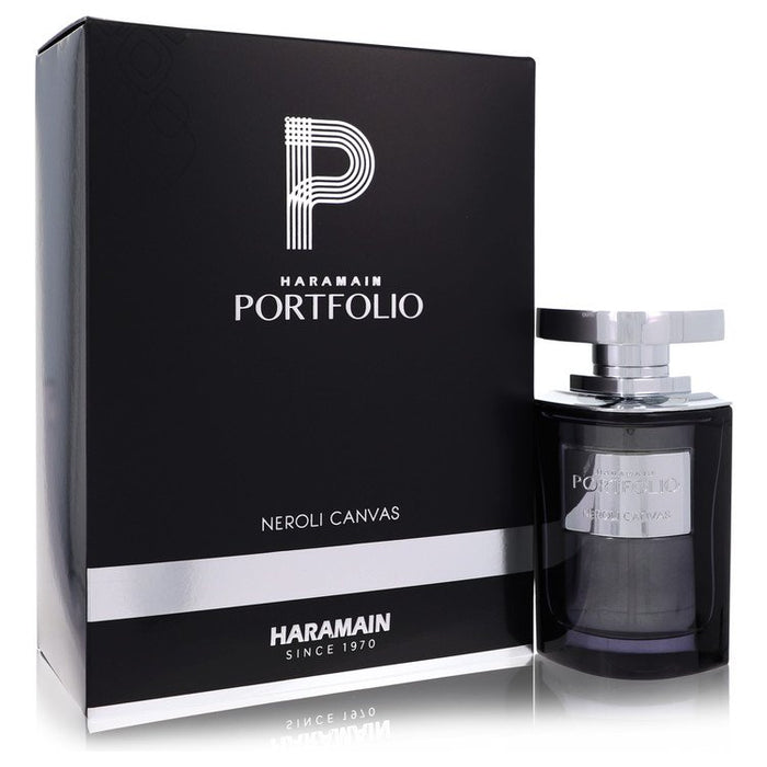 Al Haramain Portfolio Neroli Canvas by Al Haramain Eau De Parfum Spray 2.5 oz for Men by Avera Group
