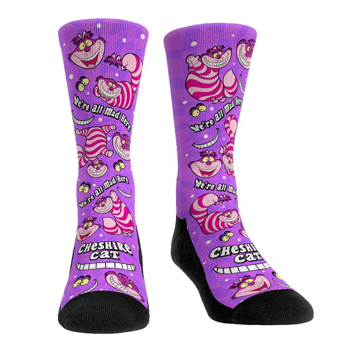 Alice in Wonderland - Cheshire Cat - All-Over by Rock 'Em Socks