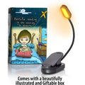 All in One Book Light Gift Set- 1600K Soft Strain-Free Reading Light by DailySale