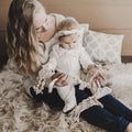 all-in-one toy | macrame diamond by Finn + Emma
