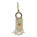 all-in-one toy | macrame mesh & bead by Finn + Emma