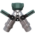 All Metal Body Garden Hose Splitter by DailySale