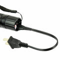 All Metal Stun Gun 4.9m Volt with LED Flashlight by DailySale